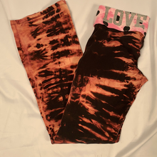 Load image into Gallery viewer, Pink by Victoria’s Secret Reverse Tie Dye Yoga Pants
