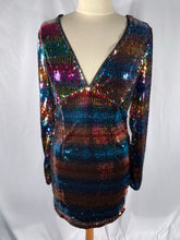 Load image into Gallery viewer, Vintage Sequin Dress
